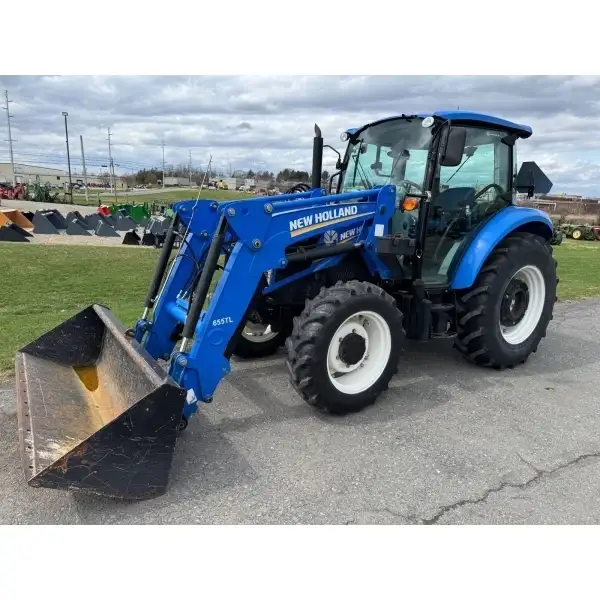 New Holland T4.75 4x4 cab and loader