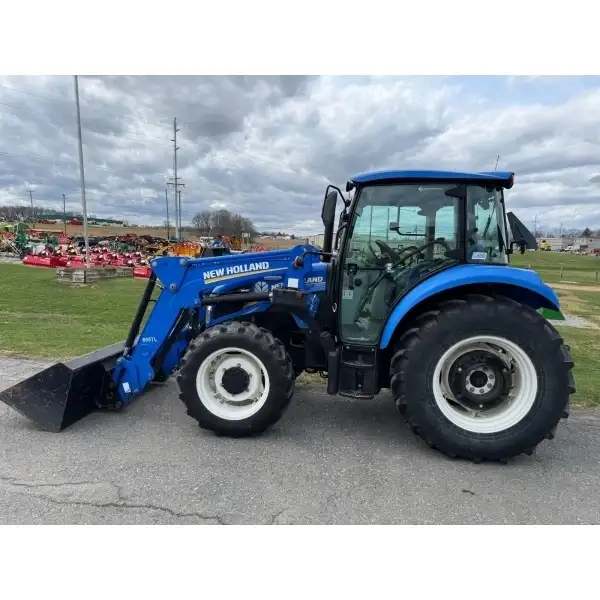 New Holland T4.75 4x4 cab and loader
